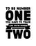 To be number one you have to train like you\\\'re number two. Hand drawn typography poster design