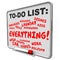 To Do List Everything Message Board Jobs Tasks Chores
