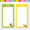 To do list for kids. Empty template. Jaguar and bee. The rectangular shape. Isolated color vector illustration. Funny character.