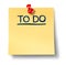 To do list office note reminder attention paper