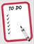 To Do List White Board & Marker