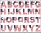 A to Z American Flag Alphabet