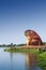 A toad-shaped building of Phaya Khan Khak The Toad King Museum, Yasothon, Thailand