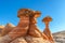 Toadstool Hoodoo rock formations in Kanab Utah