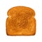 Toasted Slice of White Bread
