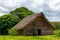 Tobacco shed or barn for drying tobacco leaves in Cuba