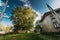 Tocksfors, Sweden. Old Wooden Traditional Farm Houses And Yard Ogarn, Dusserud Buildings