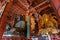 Todaiji Daibutsu with Nyoirin Kannon - Chinese Goddess in Todaiji Temple in Nara, Japan