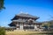 Todaiji Temple in Nara , Daibutsuden Big Buddha Hall. UNESCO World Heritage Site. Historically significant temple in Japan.