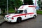 Today a historic ambulance for a public demonstration of historic cars