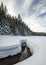 Todd Creek near Todd Lake in Winter, Deschutes National Forest,