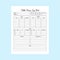 Toddler nanny log book KDP interior. Daily child-caregiver information and feeding time tracker template. KDP interior journal.