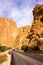 Todgha Gorge is canyon in Atlas Mountains, near Tinghir, Morocco