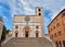 Todi, Umbria, Italy: the ancient cathedral of Santissima Annunziata Duomo