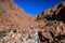 The Todra Gorge, Todgha Gorge near the city of Tinghir. One of the most popular tourist destination in the Atlas Mountains,