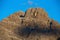 Tofane alps dolomite at sunrise, Veneto, Cortina, Italy