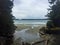 Tofino Beach on Vancouver island in British columbia