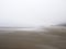 Tofino, Combers beach, in the fog - June 30/2017 - looking north