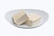Tofu isolated on white