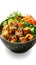 Tofu Temptation Poke Bowl, AI Generated