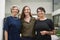 Together, were a force to be reckoned with. Cropped portrait of three businesswomen standing together in their office.