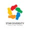 Togetherness diversity logo