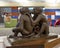 `Togetherness` by Marion Roller inside the Lewisville Public Library at 1197 West Main Street in Lewisville, Texas.