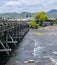 Togetsu-kyo, the Moon Crossing Bridge in Arashiyama.