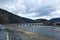 Togetsukyo Bridge and Katsura River in the Arashiyama area of Kyoto, Japan