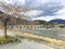 Togetsukyo Bridge and Katsura River in the Arashiyama area of Kyoto, Japan