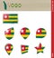 Togo Flag Set, Flag Set #65