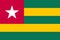 Togo national flag and ensign