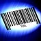 Toil - barcode with futuristic blue background