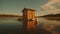 Toilet House In The Middle Of The Lake