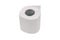 Toilet paper isolated on a white background. Essential goods. Hygiene product.