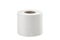 Toilet paper on white background toilet roll isolated