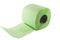 Toilet roll green color