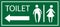 Toilet signage vector