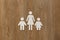 Toilet, toilet icon, sign on the toilet door of mother and child in the corridor, restaurant, lobby. Toilet room sign concept at.