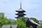 Toji-Temple\'s Five-story pagoda, Kyoto Japan.