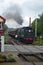 Token Exchange on ELR at Ramsbottom Station, England 