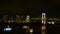 Tokyo Bay at Rainbow Bridge night view