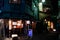 Tokyo, Japan - 09/16/2018: A bar in Nakano, open late into the n