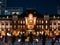 Tokyo, Japan - 1 2 20: The front of Tokyo station`s famous brick building at night