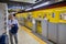 Tokyo, Japan - 12 November, 2019, People Traveling In Tokyo Subway or Metro Lines in Tokyo City, Japan at Nov. 12, 2019