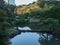 Tokyo, Japan - 17.11.19: The large ponds in Shinjuku Gyoen