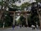 Tokyo, Japan - 18 March 2019 Meiji Shrine is located in Shibuya, Tokyo, Meiji Shrine is a shrine that many Japanese people come to