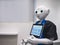 TOKYO, JAPAN - APR 13, 2018 : Pepper Robot Assistant Humanoid Technology