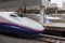 Tokyo,Japan - April 1,2015 : The E2 Series Asama bullet train for Hokuriku Shinkansen (Tokyo - Nagano route) at Tokyo station.