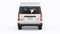 Tokyo, Japan. April 10, 2022: Toyota Hiace. White passenger minibus for transporting people in the city and beyond. on a